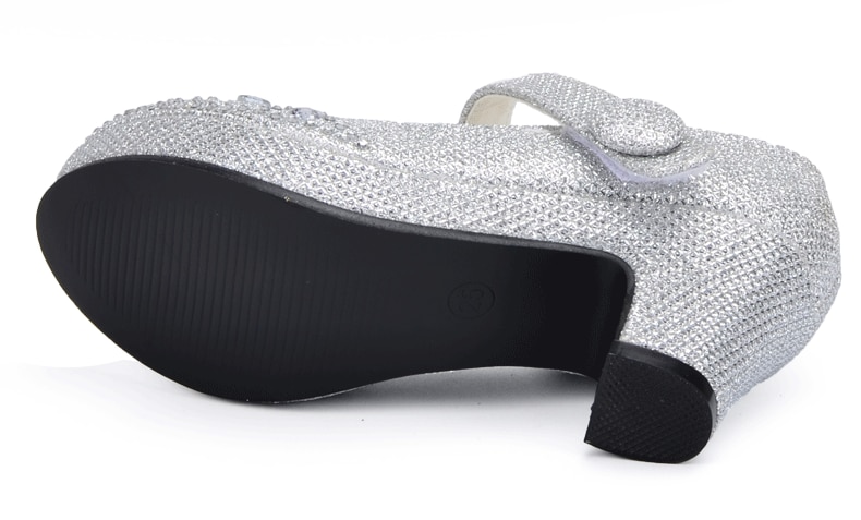 Girl's Cute Bright Heeled Shoes