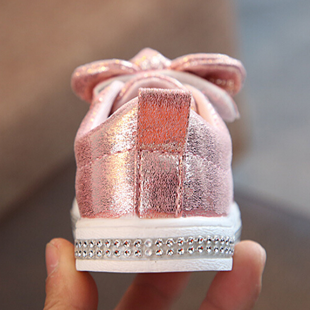 Baby Girls Sequined Sneakers