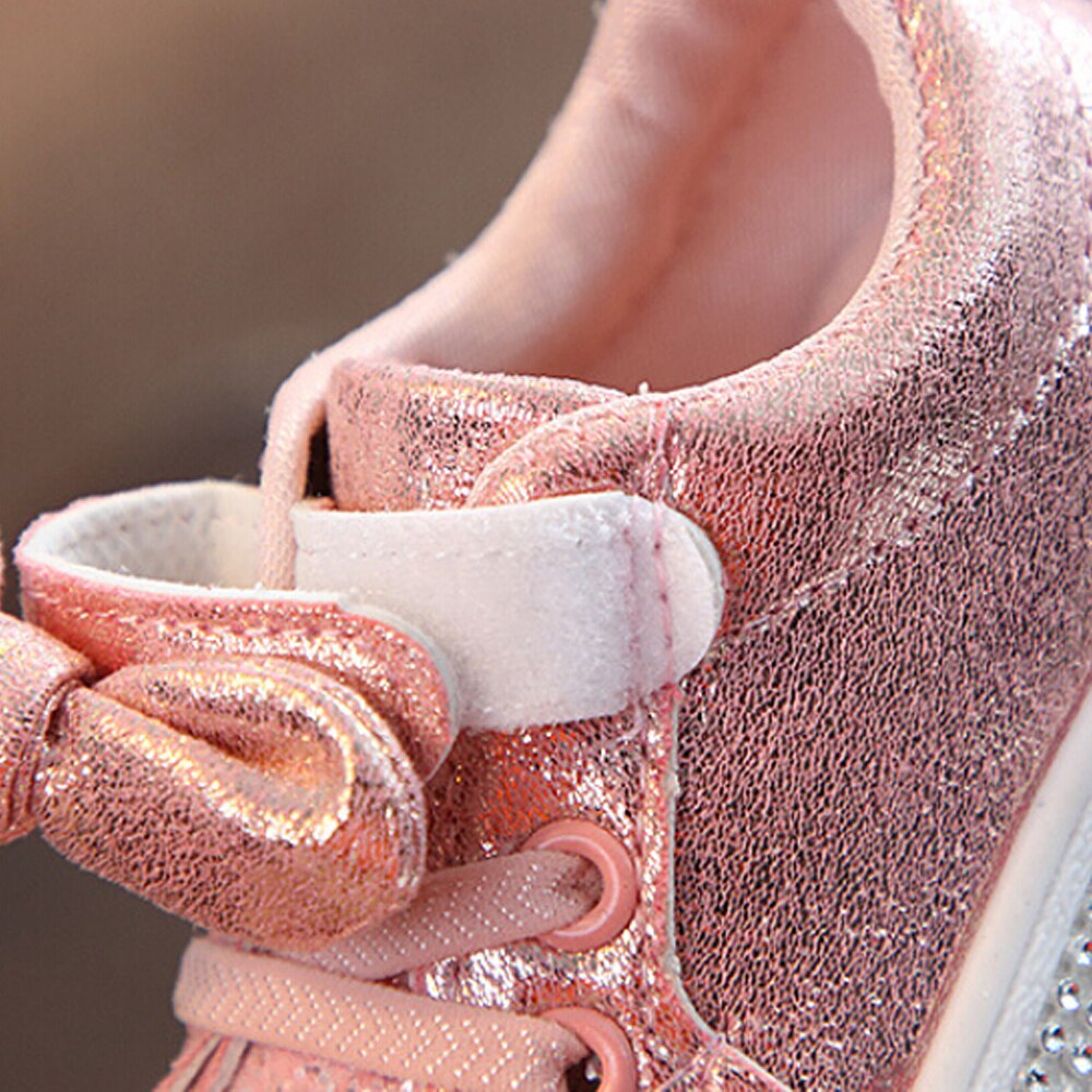 Baby Girls Sequined Sneakers