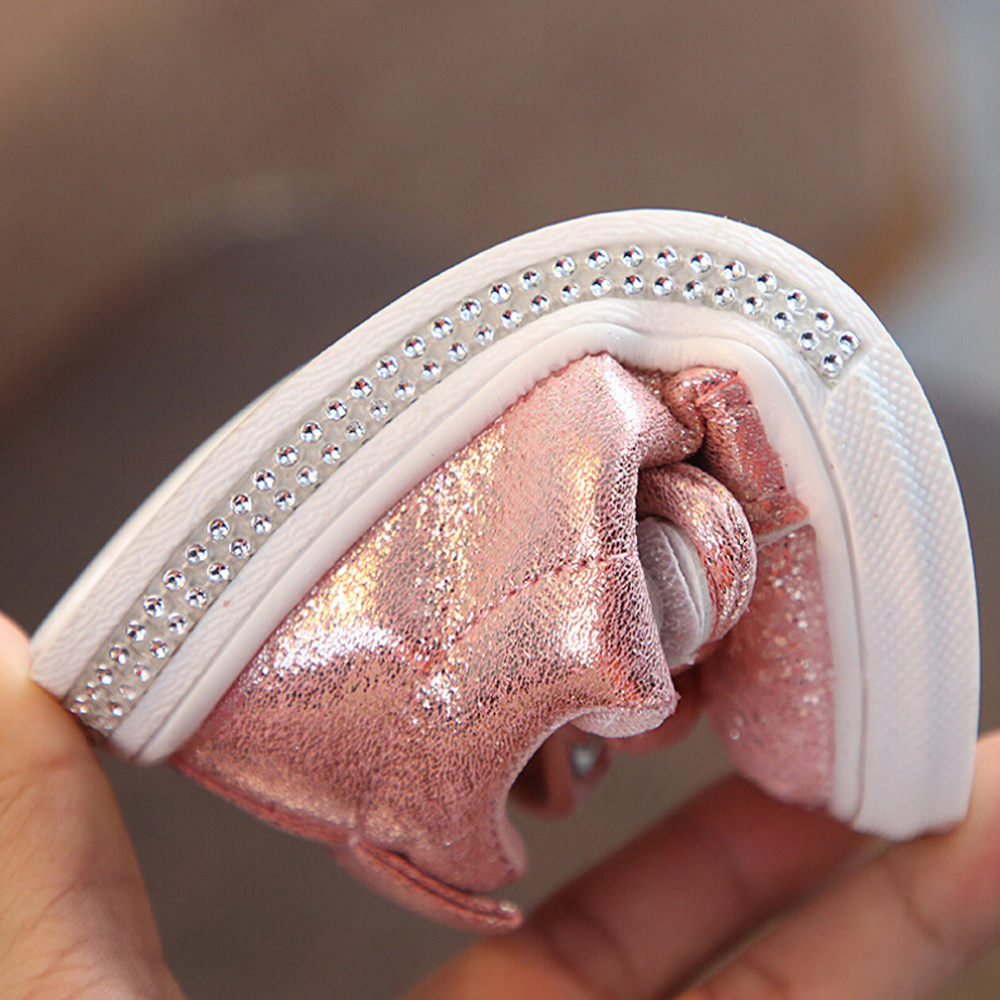 Baby Girls Sequined Sneakers