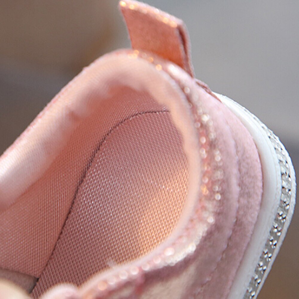 Baby Girls Sequined Sneakers