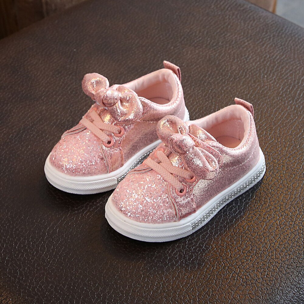 Baby Girls Sequined Sneakers