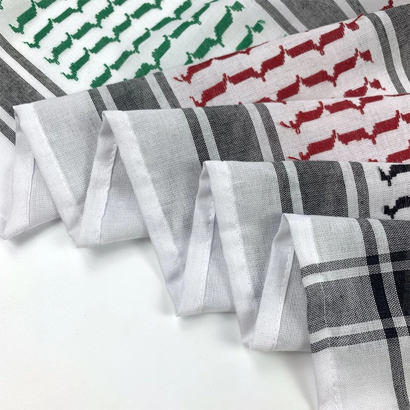 2024 Women Scarf Plaid Print Hijab Soft Shawls and Wraps Female Foulard Designer Pashmina Bandana Muslim Headscarf