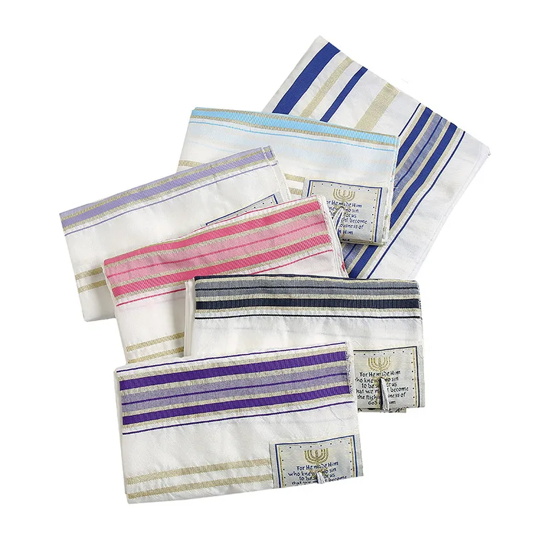 Jewish Christian Tallit Prayer Scarf Messianic Tallit Prayer Shawl By Christmas Gifts Tassel Arabic Scarves for Women Men