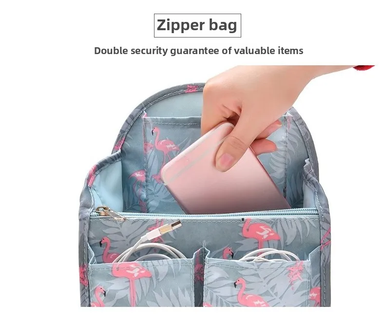 Brand Design Makeup Bag Storage Bag Divided Bag Middle Bag Backpack Inner Bag Backpack Travel Organizing Bag Storage Bag HD195