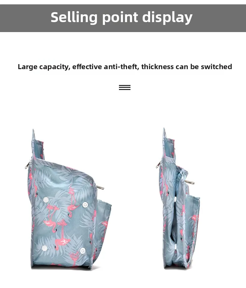 Brand Design Makeup Bag Storage Bag Divided Bag Middle Bag Backpack Inner Bag Backpack Travel Organizing Bag Storage Bag HD195