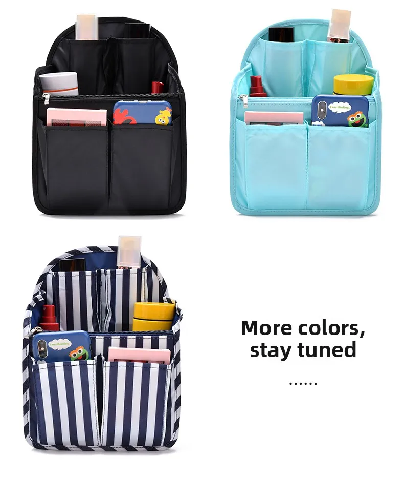 Brand Design Makeup Bag Storage Bag Divided Bag Middle Bag Backpack Inner Bag Backpack Travel Organizing Bag Storage Bag HD195