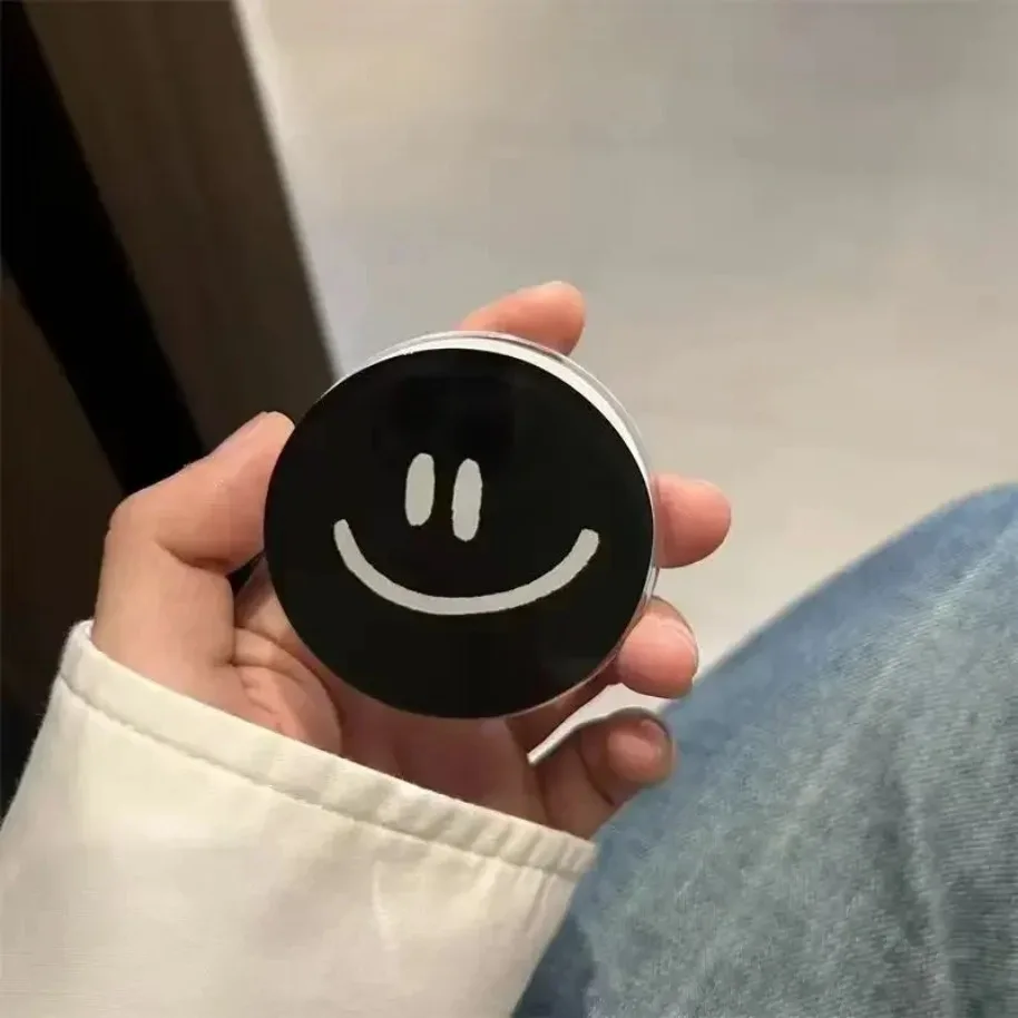 Korean Smile Magnetic Grip Tok Phone Holder Foldable Desktop Cell Stand For Magsafe Universal iPhone 17 16 15 14 13 12 Mount Korean Smile Magnetic Grip Tok Phone Holder Foldable Desktop Cell Stand For Magsafe Universal iPhone 17 16 15 14 13 12 Mount