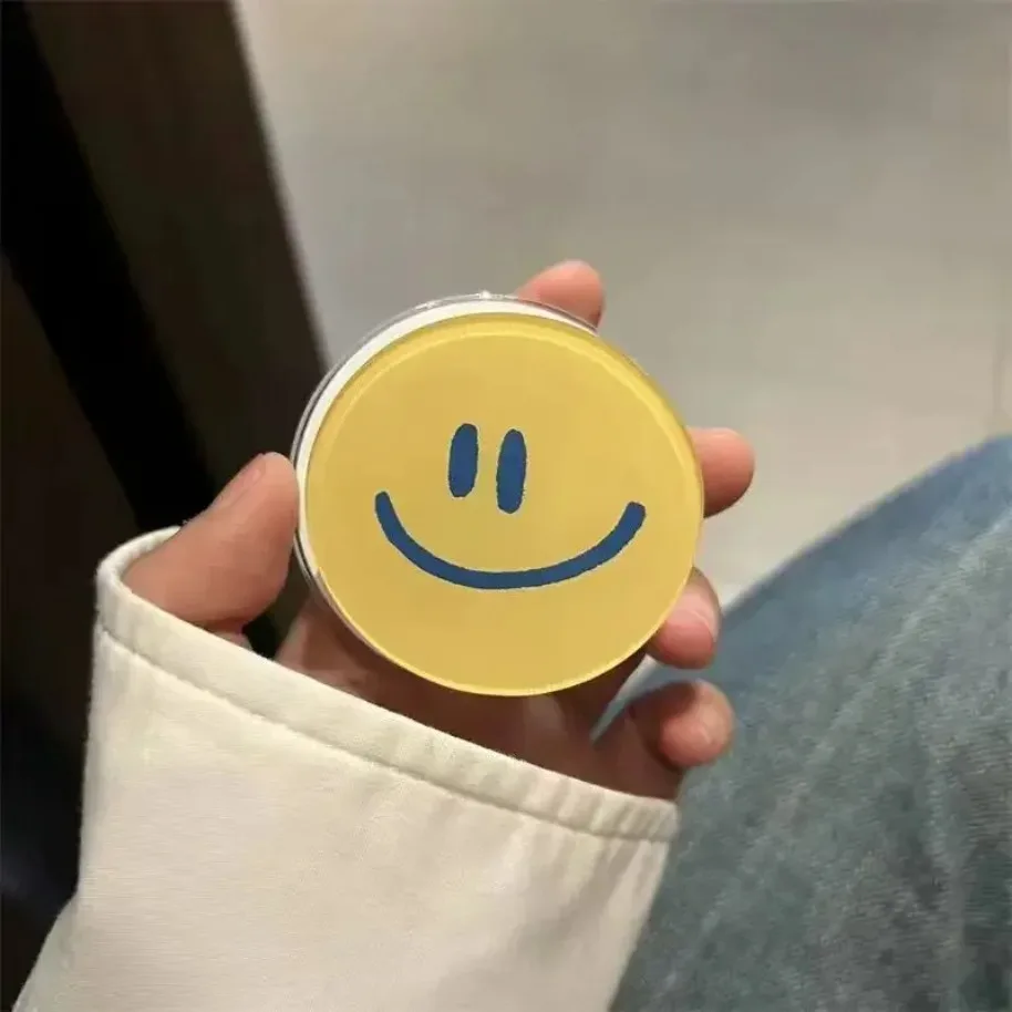 Korean Smile Magnetic Grip Tok Phone Holder Foldable Desktop Cell Stand For Magsafe Universal iPhone 17 16 15 14 13 12 Mount Korean Smile Magnetic Grip Tok Phone Holder Foldable Desktop Cell Stand For Magsafe Universal iPhone 17 16 15 14 13 12 Mount