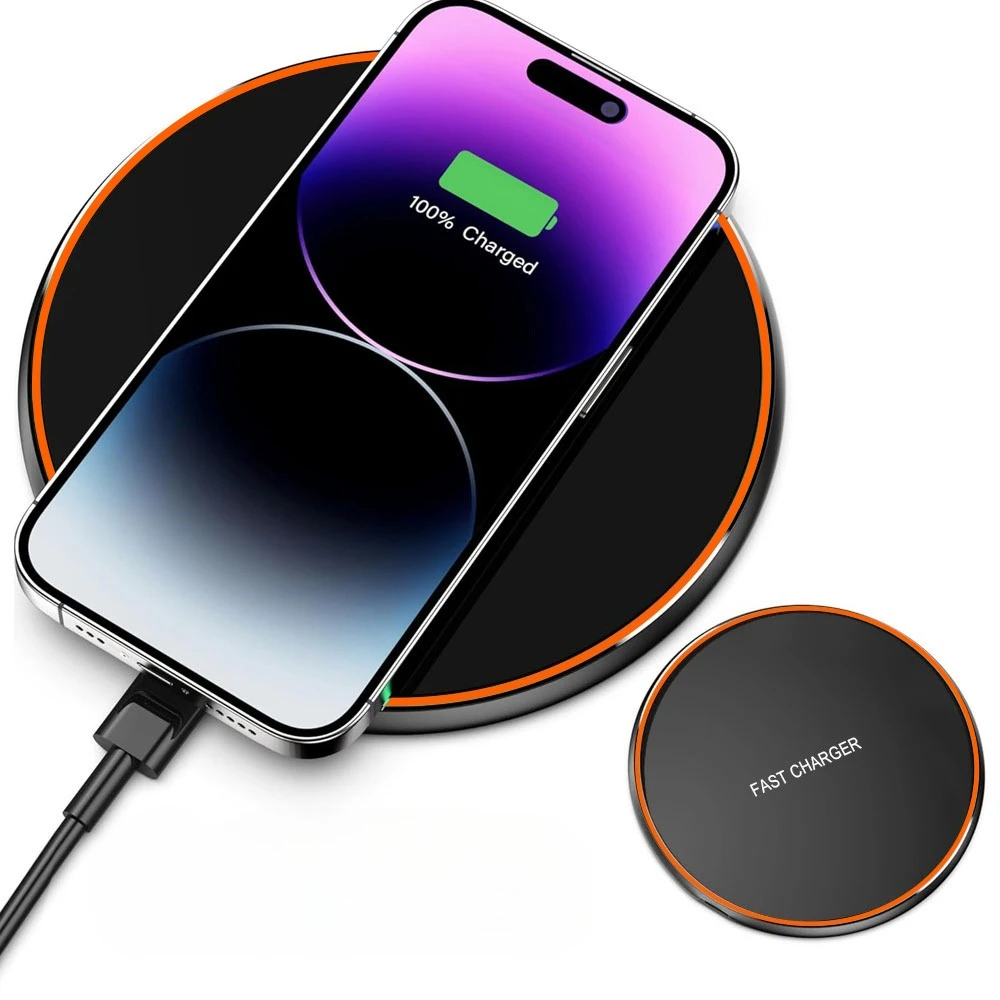 VIKEFON Wireless Charger Pad With Charge Dock For iPhone 17 16 15 14 13 12 Pro Aipods Pro 3 Samsung S25 Fast Charging Station