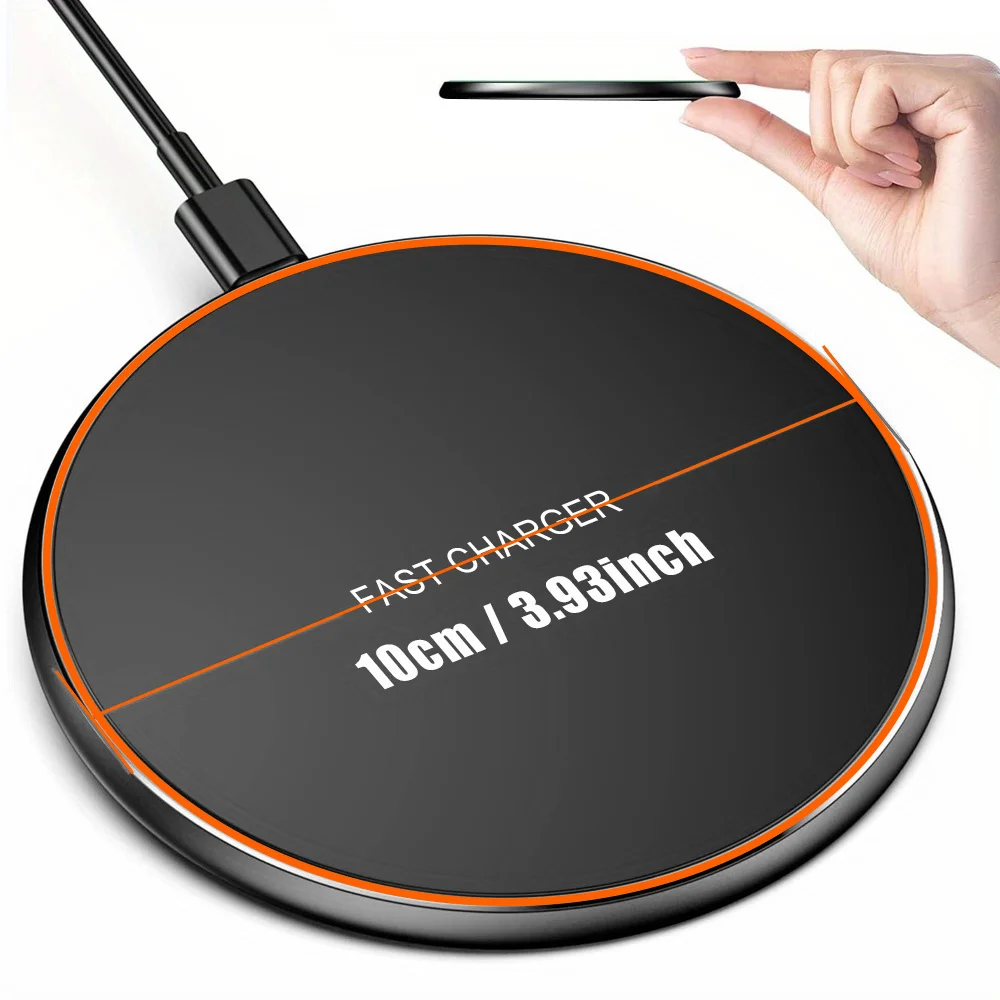 VIKEFON Wireless Charger Pad With Charge Dock For iPhone 17 16 15 14 13 12 Pro Aipods Pro 3 Samsung S25 Fast Charging Station