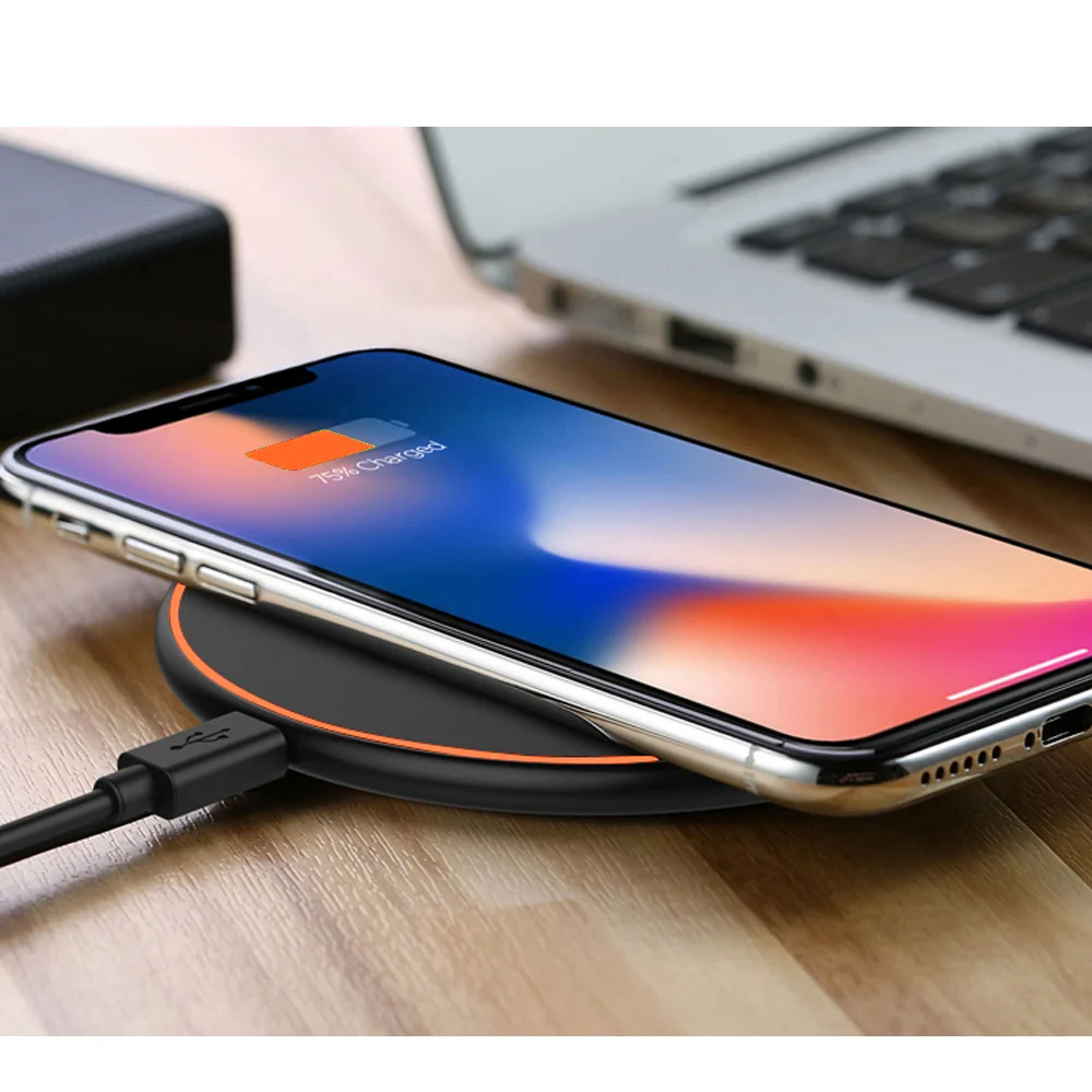 VIKEFON Wireless Charger Pad With Charge Dock For iPhone 17 16 15 14 13 12 Pro Aipods Pro 3 Samsung S25 Fast Charging Station