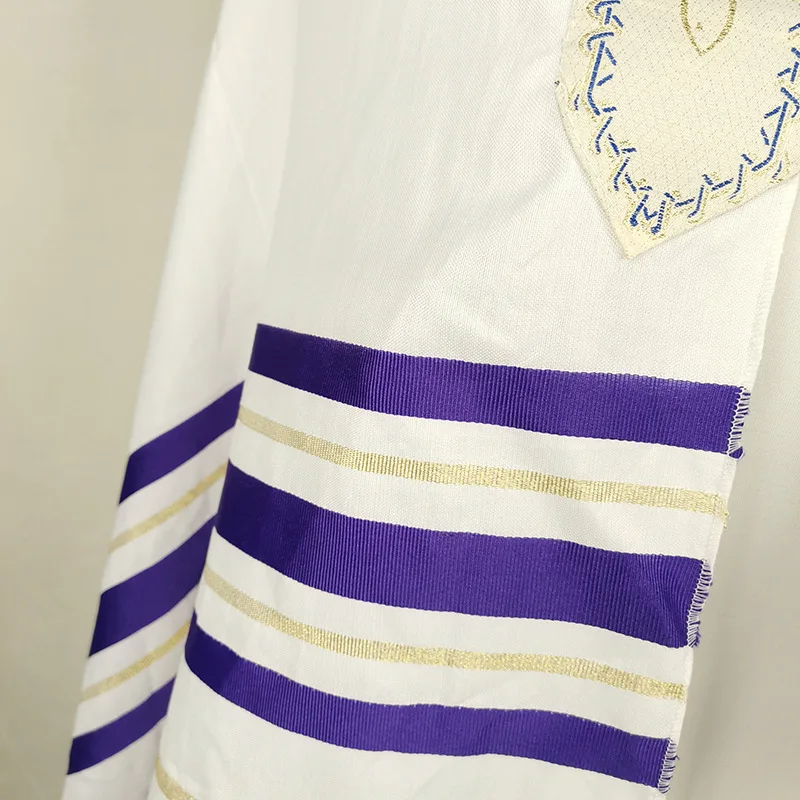 Big Size 108*180Cm Jewish Tallit Talit Prayer Shawl & Talis Scarf Women Men Talit Prayer Shawl Messianic Tallit for Christian
