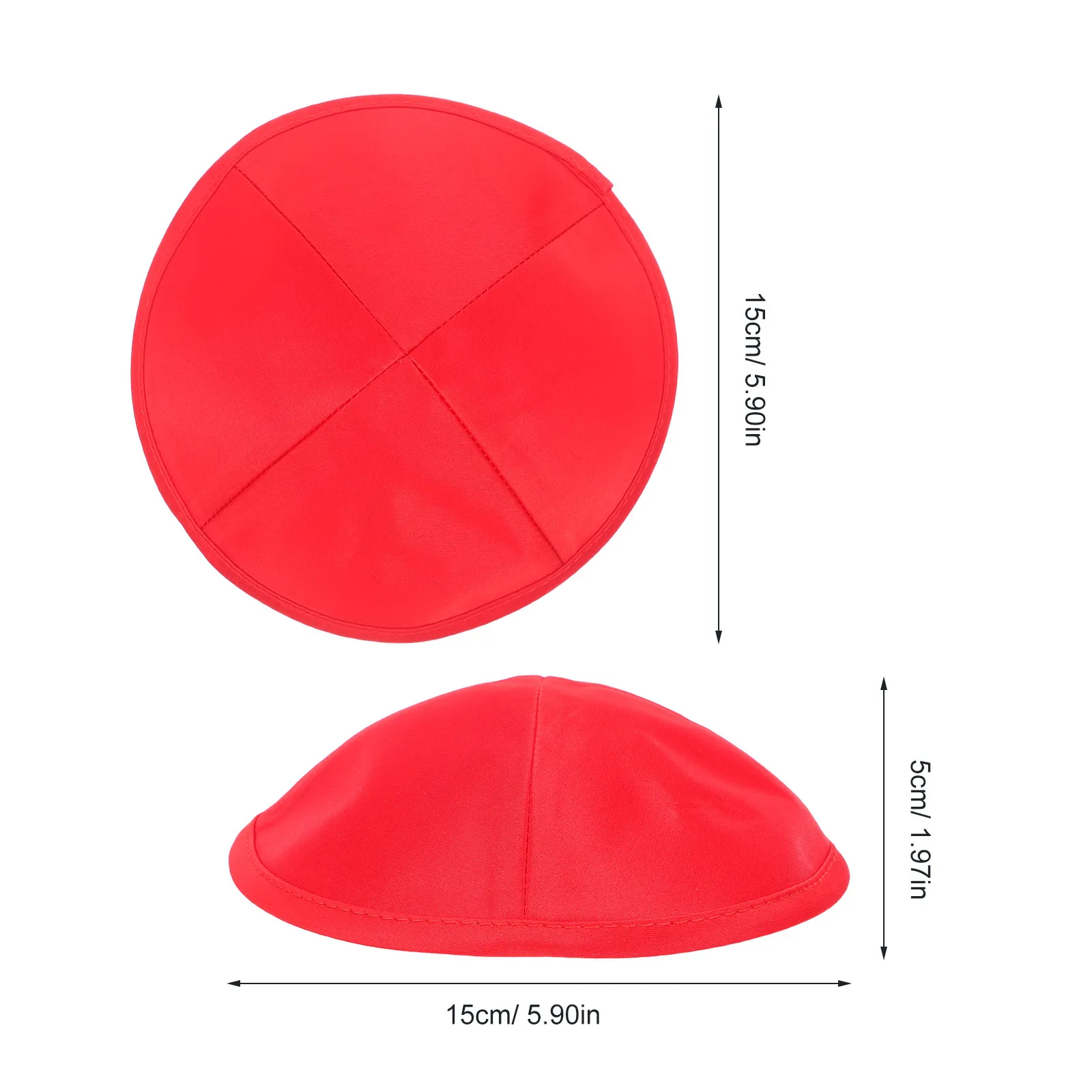 Lightweight Jewish Kippah Cap for Men Boys Religious Prayer Headwear Synagogue Worship Ceremony Expression