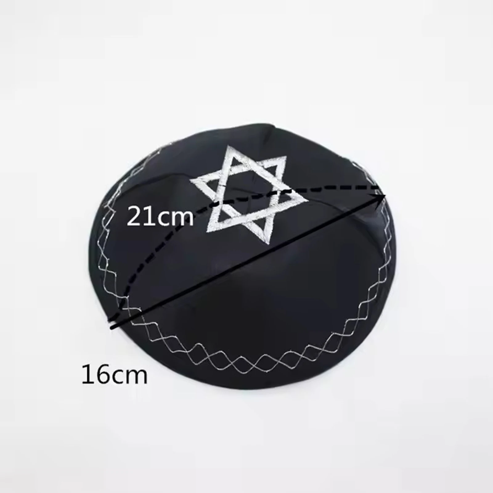 Jewish Kippah Black Hand Made Yarmulke Judaica Yamaka Kippa Yamakah Yarmulka Hat Men
