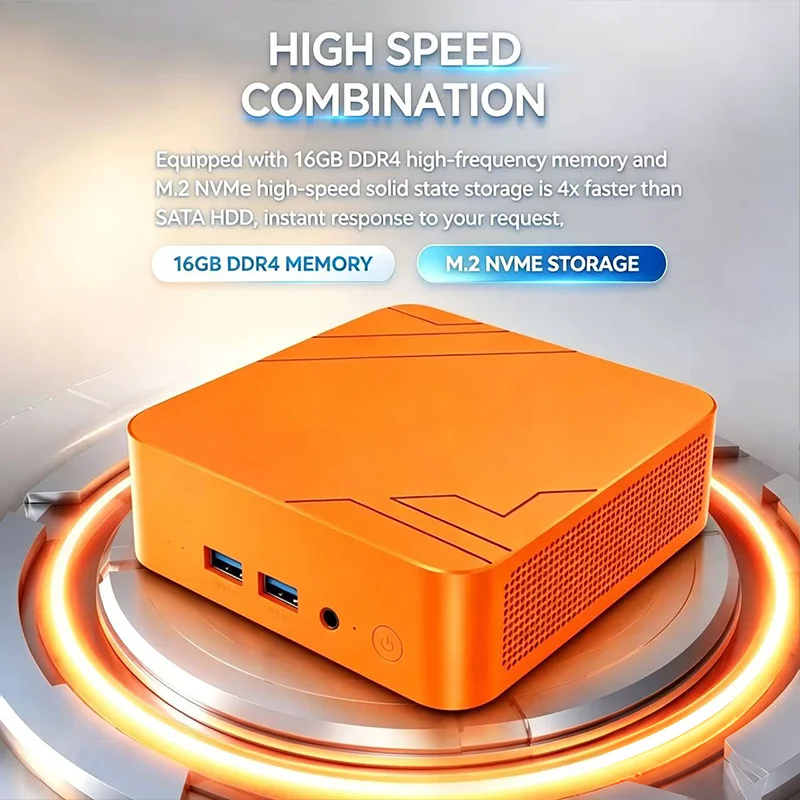 2026 Core I9 10980HK Portable PC Computer Windows Mini PC 16GB RAM 512GB/1TB/2TB SSD WiFi 6 BT 5.2 4K Gaming Pc Desktop