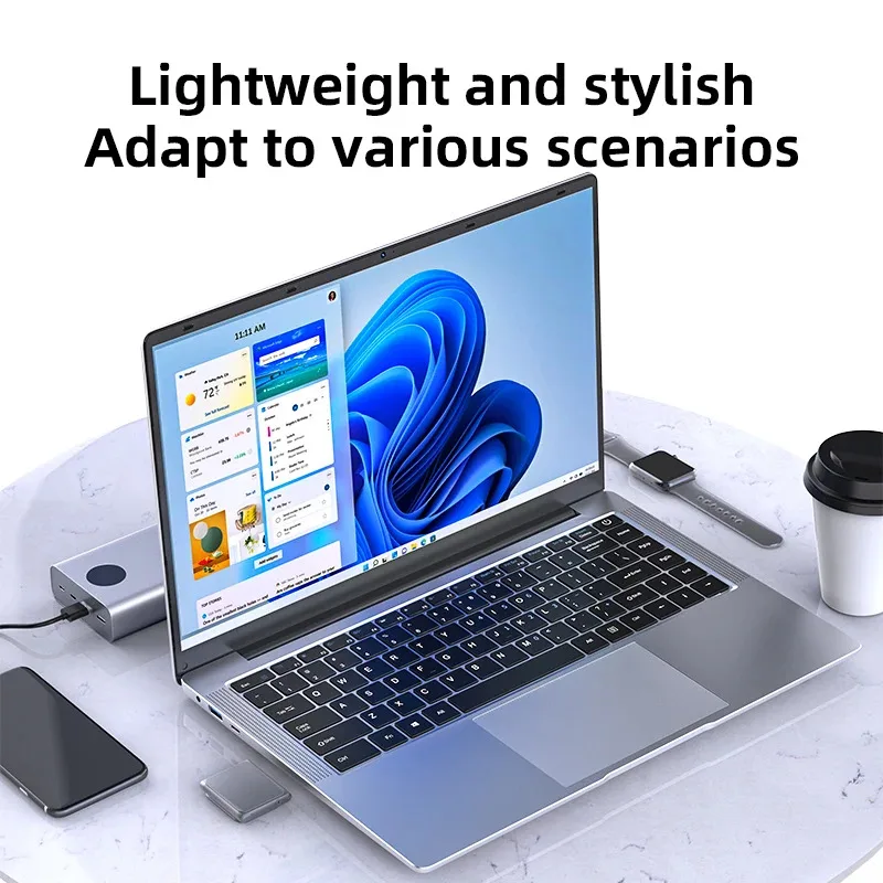 New Ultra Slim 14.1 Inch Laptop Intel N4000 16GB RAM 1TB SSD Windows 11 Business Office Study Web Notebook Computer PC New Ultra Slim 14.1 Inch Laptop Intel N4000 16GB RAM 1TB SSD Windows 11 Business Office Study Web Notebook Computer PC