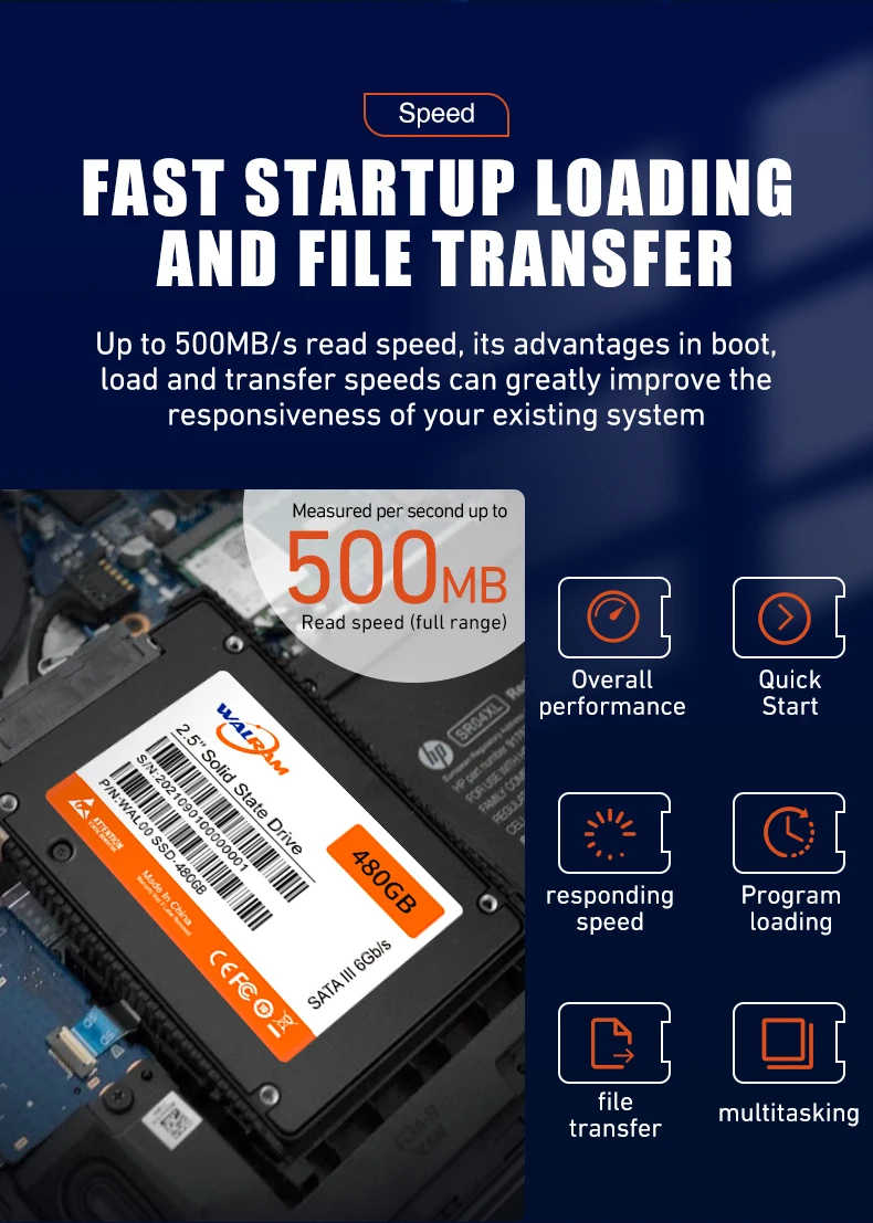 WALRAM SSD 240GB 120GB 480GB hard drive disk 2.5