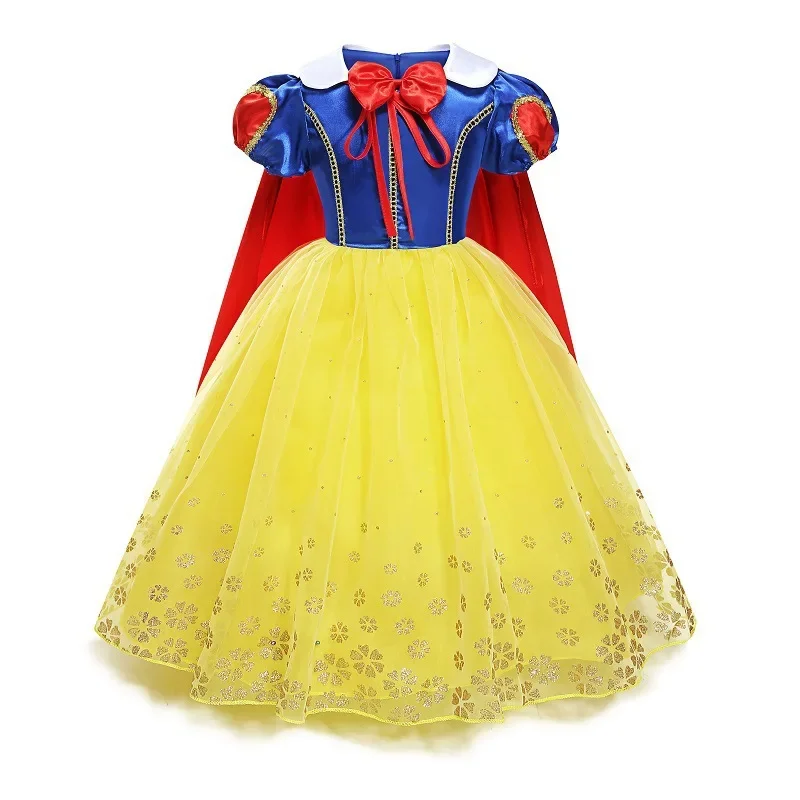 Elsa Anna Kid Princess Girls Dress Rapunzal  Kids Cosplay Halloween Vestidos Children Costume Birthday Party Dress