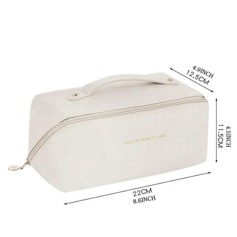 New Arrival Large Capacity Makeup Bag for Women, Perfect for Daily Storage and Travel, Simple and Elegant Design Travel Bags