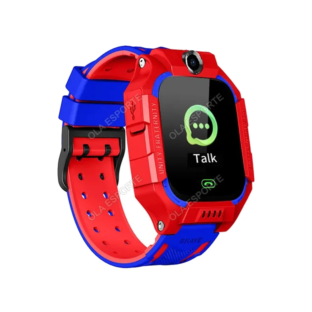 red and blue