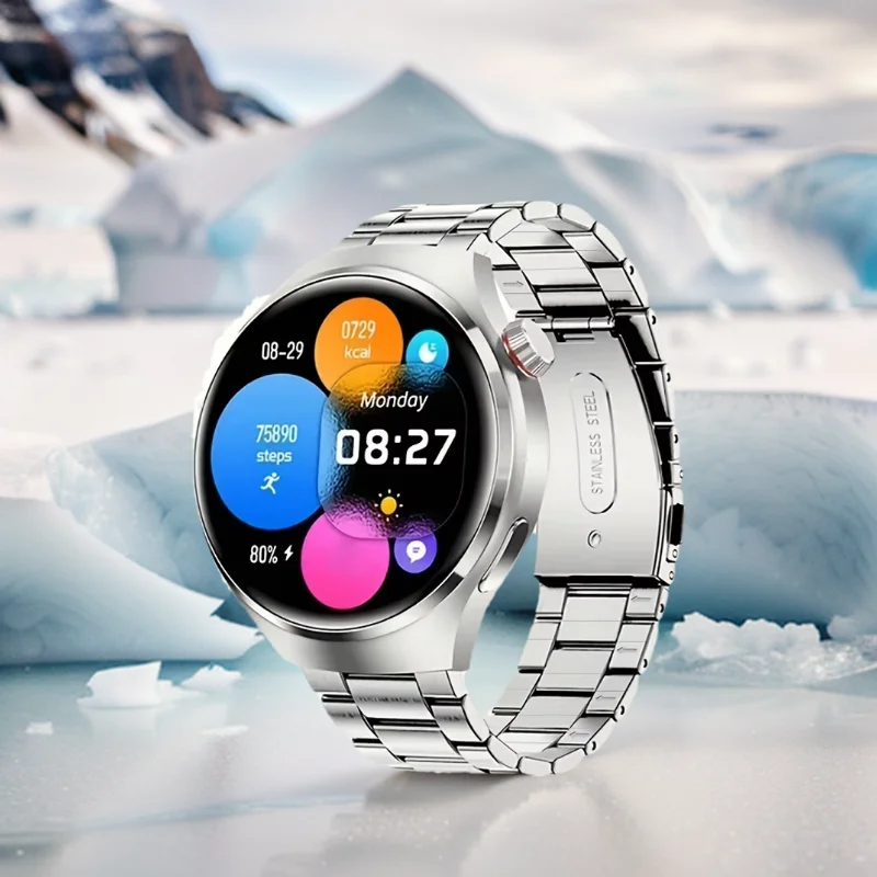 2026 Smart Watch For Men 100+Sport Modes HD Touch Screen Photos Control DIY Dial Smartwatch 5ATM Waterproof For ios android HT30