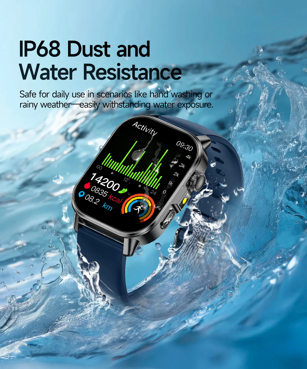 2026 New Accurate Diagnosis Smart Watch ECG Blood oxygen BP Uric acid Lipids Health HD AMOLED Screen call Smart watch Men Women