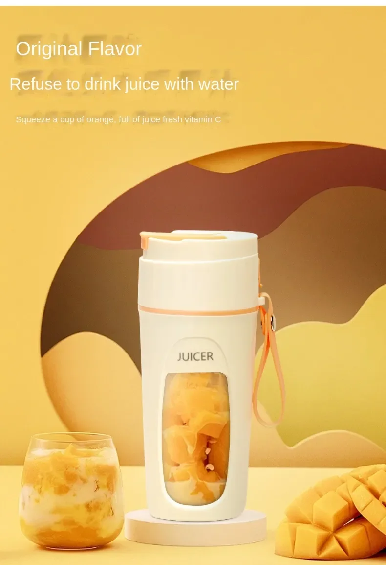 Portable Juicer Mini Electric Blender Multifunction Juice Maker Machine Fruit Mixers Extractors Smoothies Mixer 8 Blades 3000mAh Portable Juicer Mini Electric Blender Multifunction Juice Maker Machine Fruit Mixers Extractors Smoothies Mixer 8 Blades 3000mAh