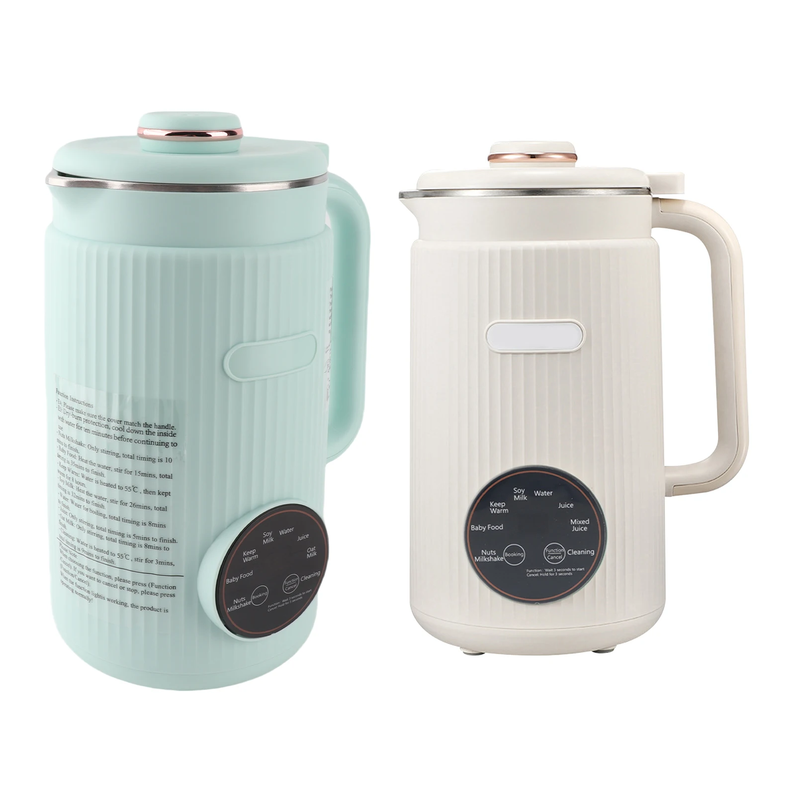 【New】Programmable Blender with Digital Display 12 Stainless Steel Blades Auto Cleaning 8H Keep Warm Function for Almond Milk 【New】Programmable Blender with Digital Display 12 Stainless Steel Blades Auto Cleaning 8H Keep Warm Function for Almond Milk