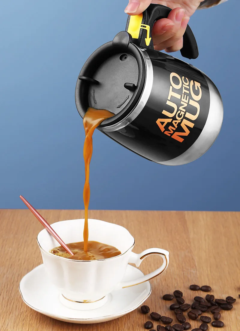 New Self Stirring Coffee Mug USB Rechargeable Stainless Steel Auto Mixing Blender Cup for Home Office Christmas Birthday Gift New Self Stirring Coffee Mug USB Rechargeable Stainless Steel Auto Mixing Blender Cup for Home Office Christmas Birthday Gift