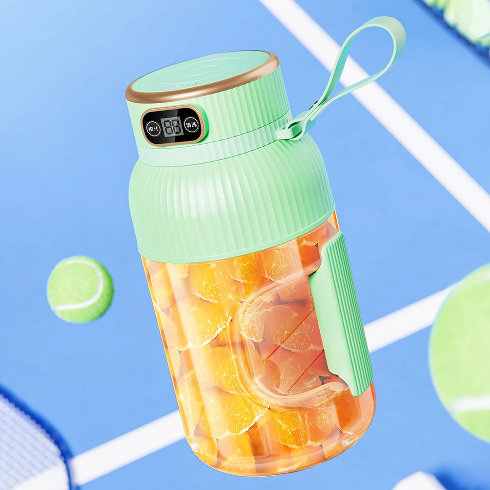 New Portable Juicer Cup Multifunctional Digital Display USB Fruit Mixers Juicers Electric Juicer Blender Fruit Juicer Cup Travel