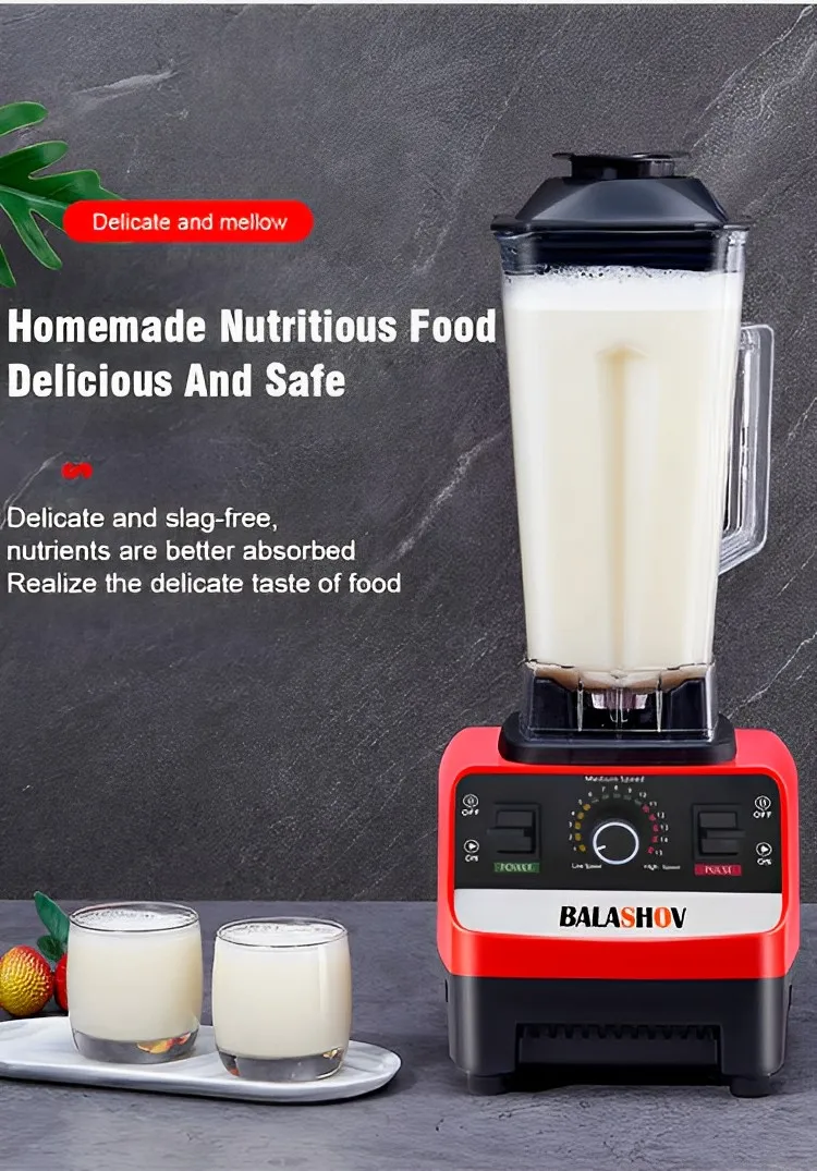 2000W Heavy Duty Commercial Blender Stationary Mixer Food Processor Ice Smoothies for Kitchen High Power Juicer Blender BPA Free 2000W Heavy Duty Commercial Blender Stationary Mixer Food Processor Ice Smoothies for Kitchen High Power Juicer Blender BPA Free