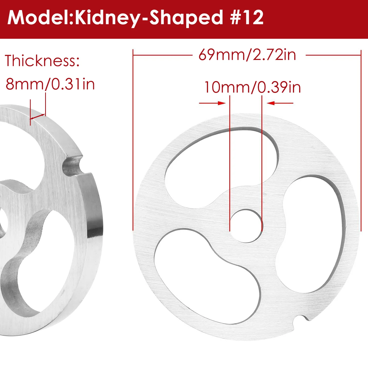 Kidney Shaped Plate