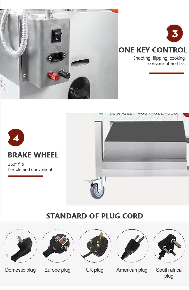 Stainless Steel Industrial Commercial Caramel Popcorn Machine - Large Capacity,  Electric Heating, Fast Cook, Easy Clean