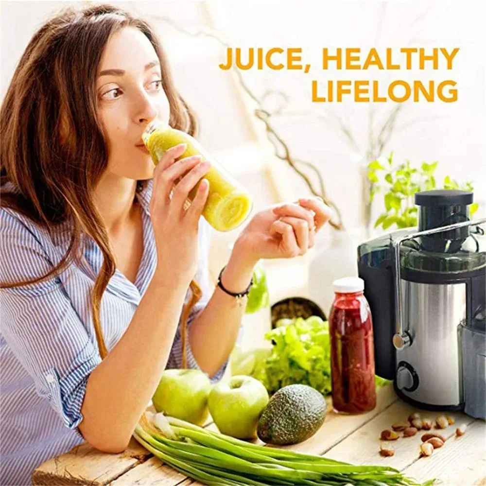 Strong Power Fruit Juicer 800W Centrifugal Juicer Easy To Clean Juice Extractor for Fruits Vegetables Portable Juicer Machine
