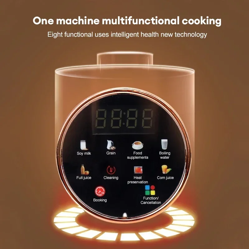 Smart Blender Soya Bean Milk Maker Electric Juicer Soymilk Maker Wall Breaker Rice Paste Maker Kitchen Breakfast Maker