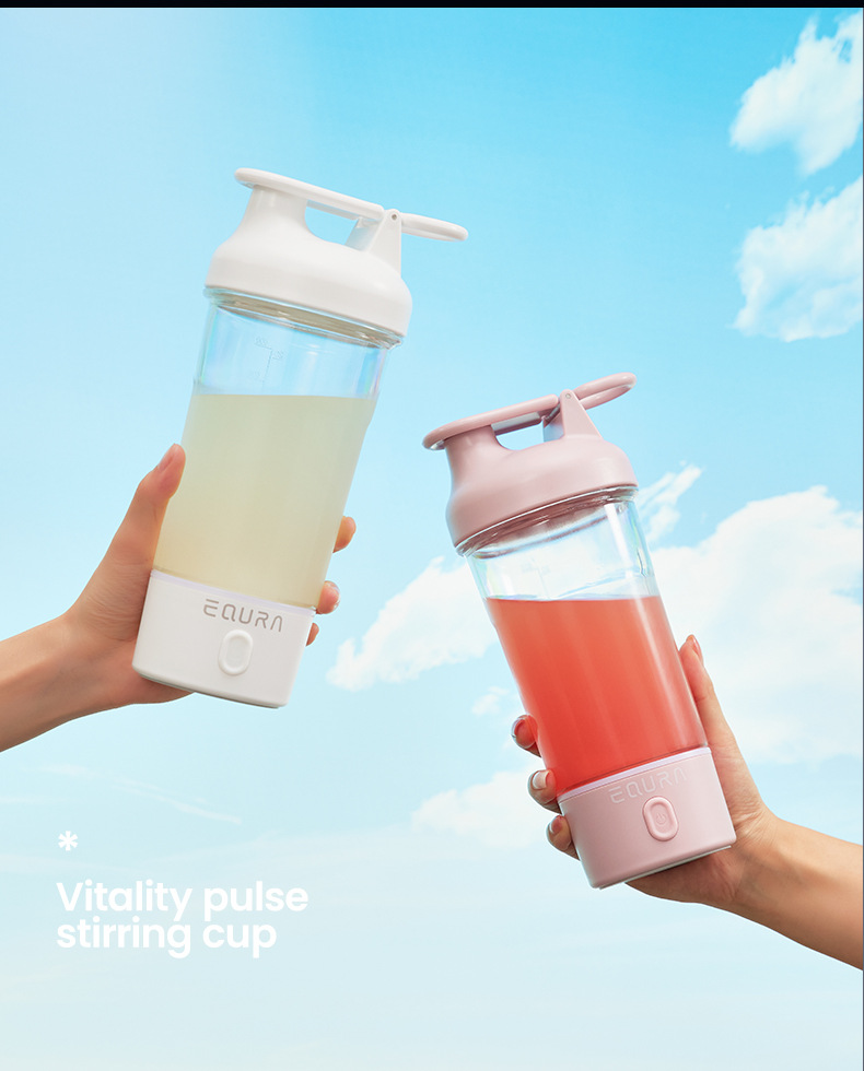 Electric Shaker Bottle, 25Oz Blender Bottles for Protein Mixes, Portable USB C Rechargeable Pulse Protein Shake Bottle, BPA Free Electric Shaker Bottle, 25Oz Blender Bottles for Protein Mixes, Portable USB C Rechargeable Pulse Protein Shake Bottle, BPA Free