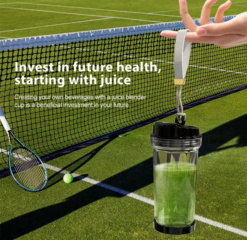 New 300W Powerful Electric Juicer 4000mAh Dual-use Juice Cup Home Outdoor Fresh Fruit Smoothies Blender BPA-Free Portable Cup