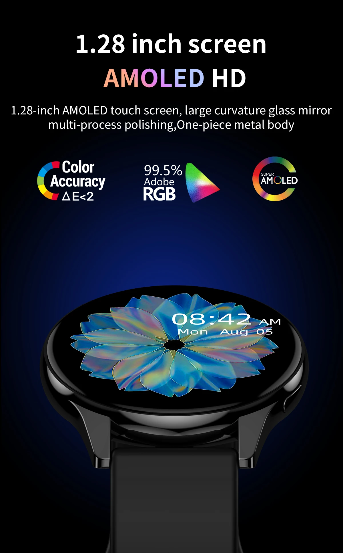 Watch 6 Upgrade SmartWatch 2026 Music Control Outdoor Sports Watch Bluetooth Call Heart Rate Message Reminder Weather Smartwatch