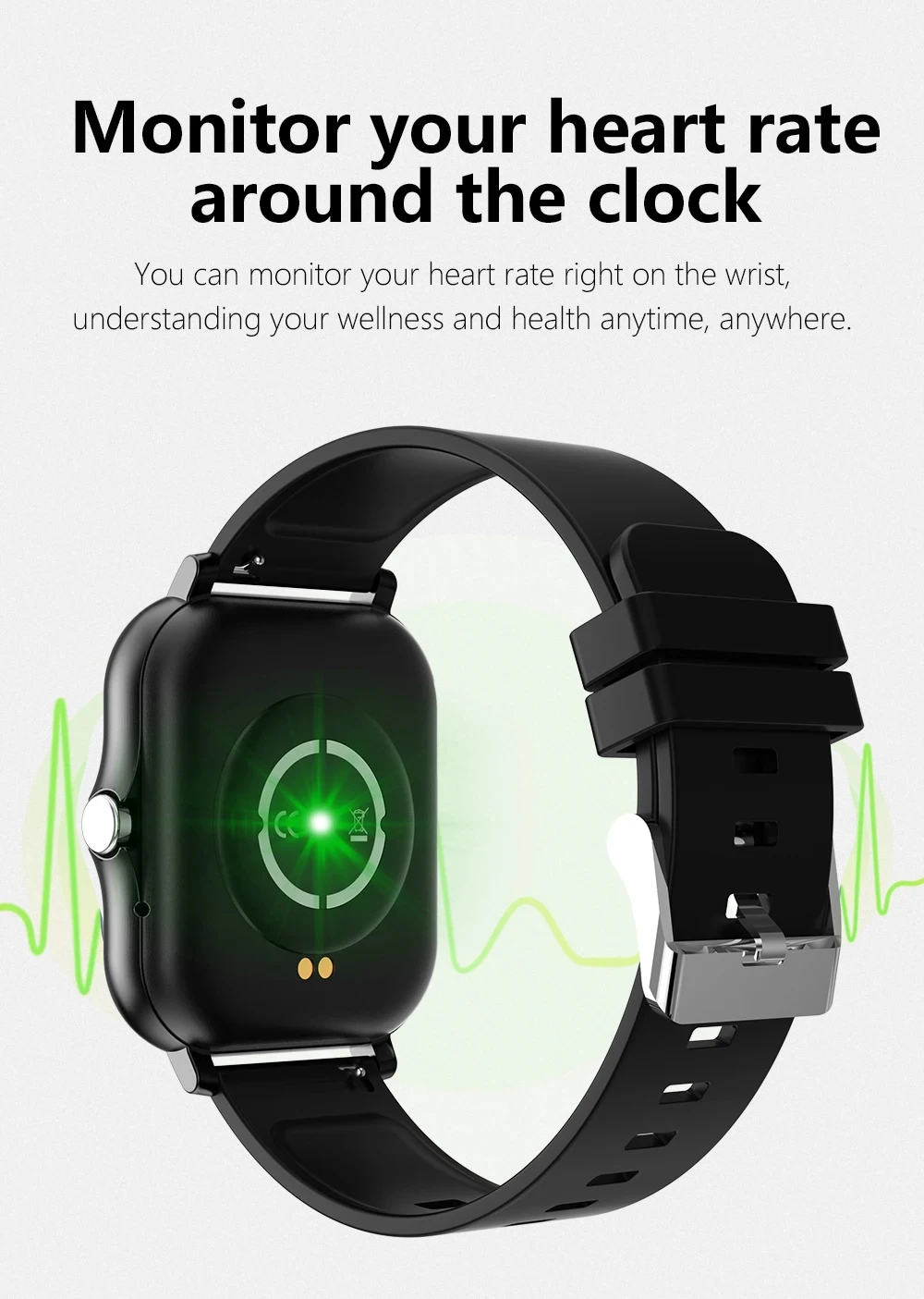 2026 New Smart Watch Men Women HD Touch Screen Heart Rate Oxygen Sleep Tracker IP68 Water-resistant Long Battery Android IOS