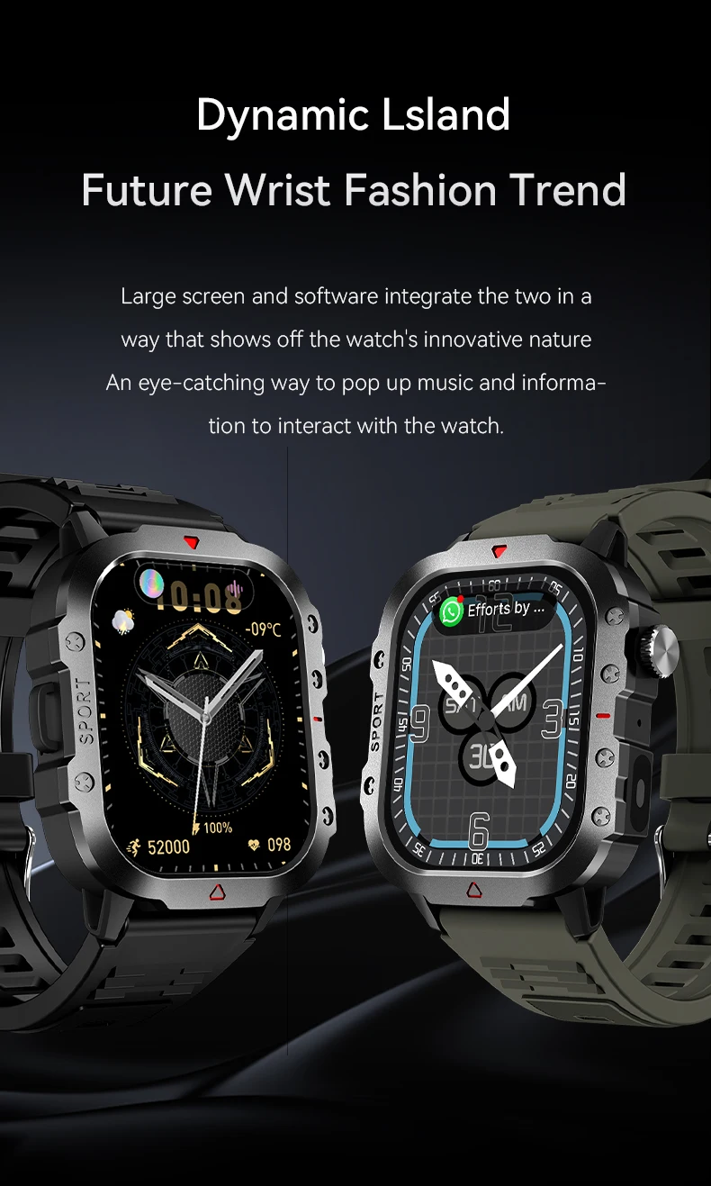 2026 New Smart Watch Men Bluetooth Calling Fitness Tracker LED Flashlight Sleep Monitor Sports Smartwatch For Android iOS 2026 New Smart Watch Men Bluetooth Calling Fitness Tracker LED Flashlight Sleep Monitor Sports Smartwatch For Android iOS