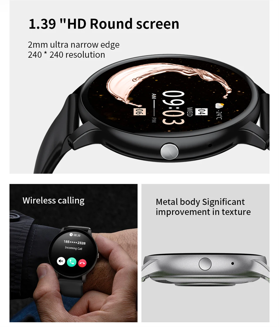 LIGE Waterproof Women Smart Watch Heart Rate Blood Pressure Monitoring Men Smartwatch Sport Ladies Smart Watches For Android IOS LIGE Waterproof Women Smart Watch Heart Rate Blood Pressure Monitoring Men Smartwatch Sport Ladies Smart Watches For Android IOS