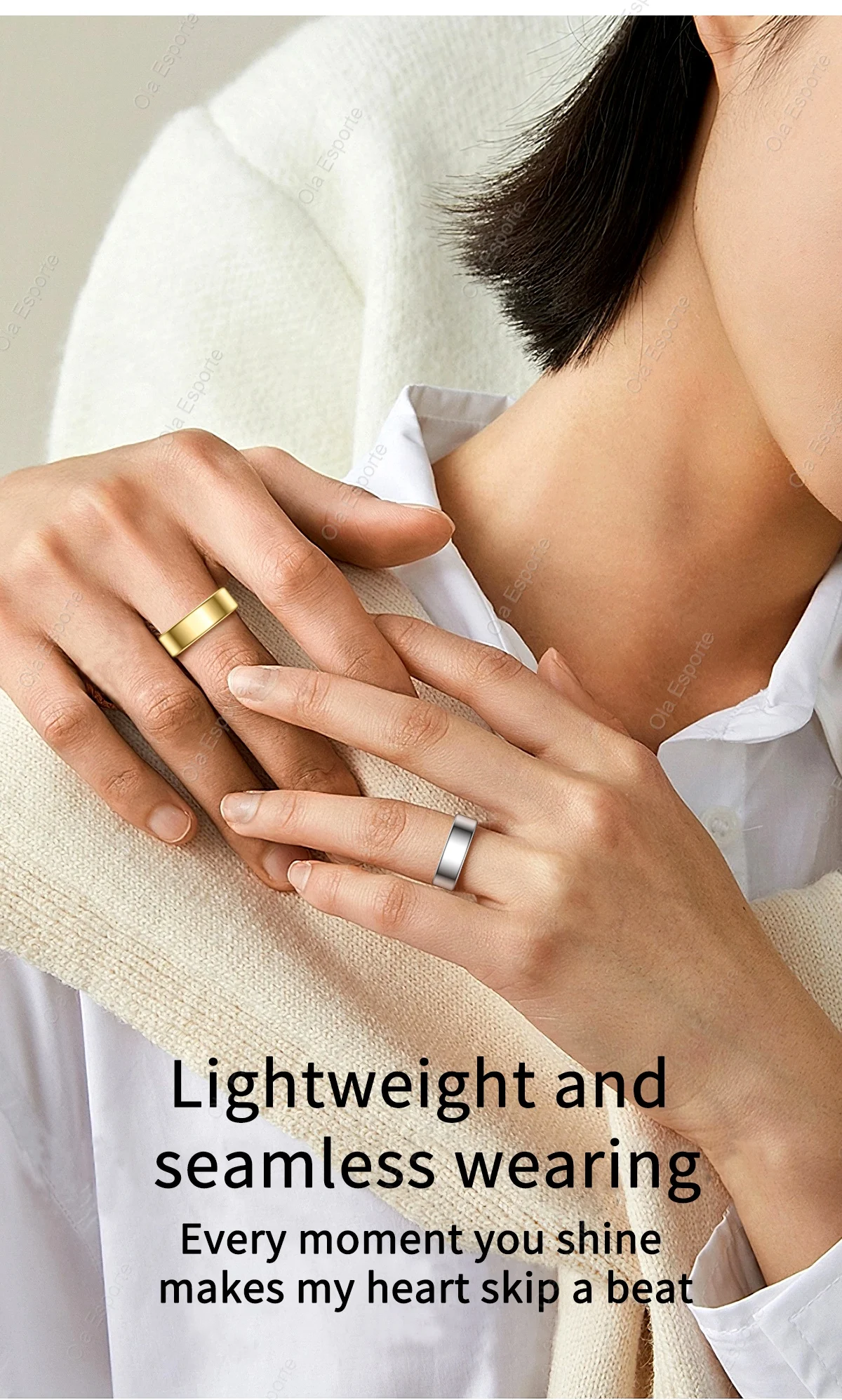 2026 New Smart Ring Men Women, Heart Rate Blood Oxygen and Sleep Monitor Smartring IP68 & 5ATM Waterproof, Multi-sport Ring R11C 2026 New Smart Ring Men Women, Heart Rate Blood Oxygen and Sleep Monitor Smartring IP68 & 5ATM Waterproof, Multi-sport Ring R11C