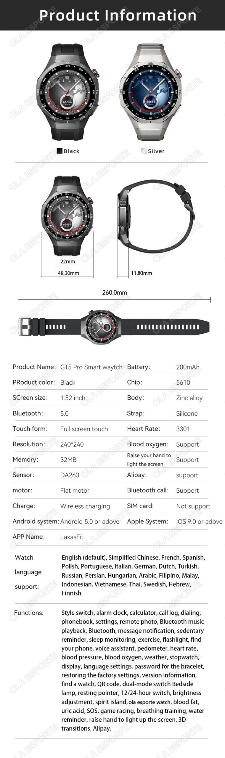 2026 Men's Smart Watch HD Display Health Tracking Bluetooth Calls Heart Rate Monitor Voice Assistant GPS Sports Smartwatch Ht30