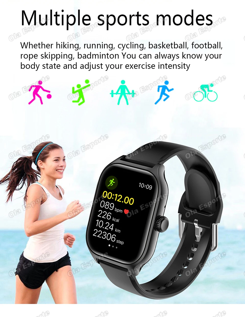 2026 New Men's Smart Watch Women's Gift Heart Rate Blood Oxygen ECG Sports Fitness Watch Electronics BT Call Outdoor Smartwatch