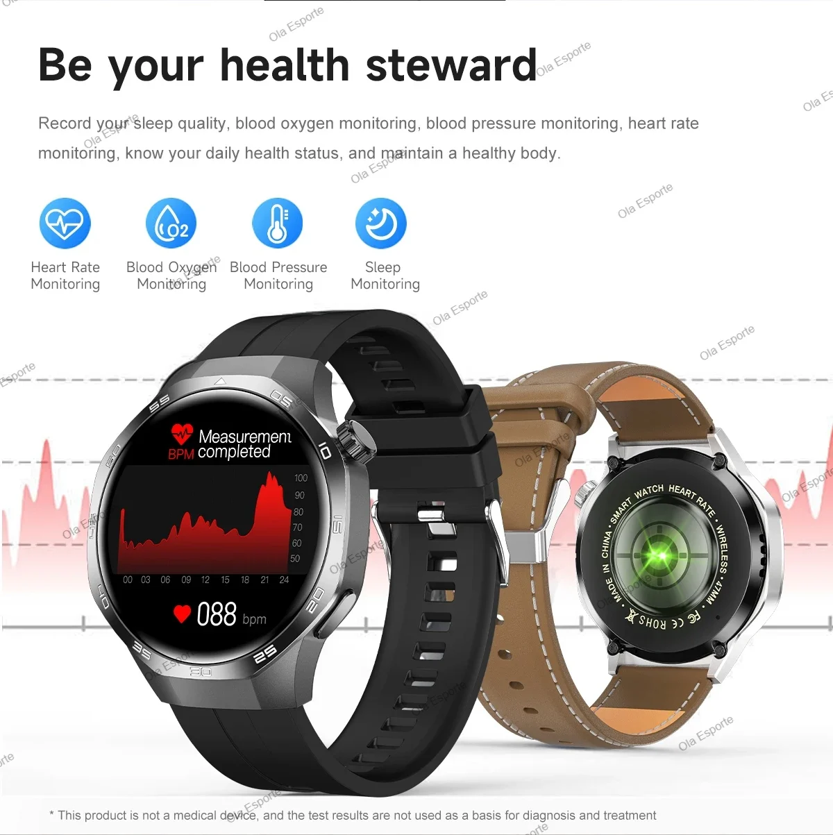 2026 New Smart Watch Men AMOLED HD Screen GPS Motion trajectory Heart Rate Bluetooth Call SmartWatches Waterproof For Android LS 2026 New Smart Watch Men AMOLED HD Screen GPS Motion trajectory Heart Rate Bluetooth Call SmartWatches Waterproof For Android LS