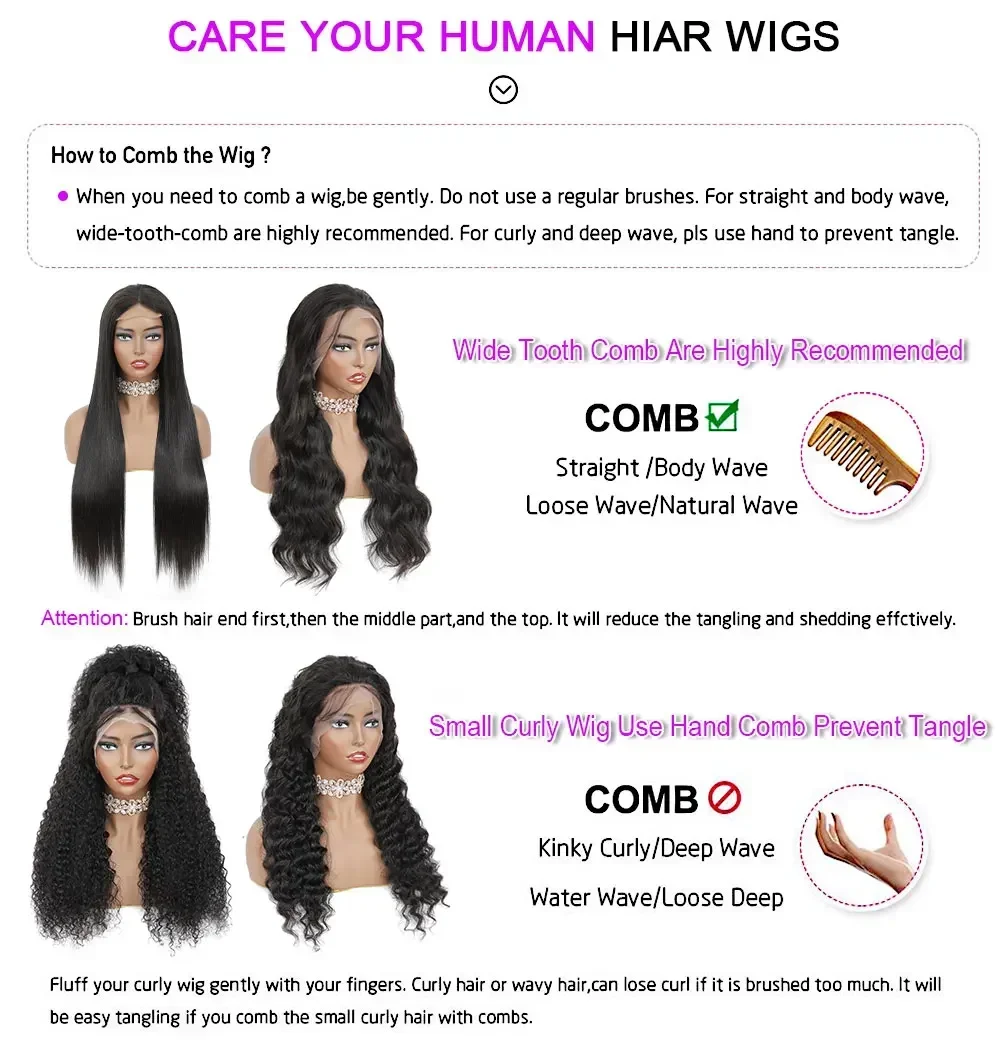 #4 Straight Chocolate Brown Wigs 200% Density 13x4 13x6 HD Transparent Lace Frontal Wigs Real Human Hair 46 Inch Remy Women Hair