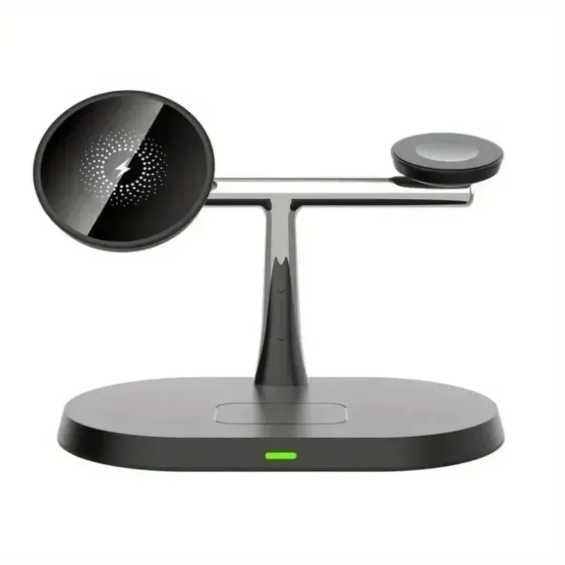 3 in 1 Magnetic Fast Wireless Charger Station Phone Holder For Magsafe iPhone 17 16 15 14 13 12 Pro Samsung Apple/Galaxy Watch 3 in 1 Magnetic Fast Wireless Charger Station Phone Holder For Magsafe iPhone 17 16 15 14 13 12 Pro Samsung Apple/Galaxy Watch