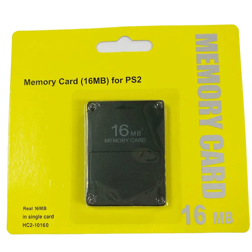 10pcs New Memory Card for PS2 8MB 16MB 32MB 64MB 128MB 256MB memory card for Sony Playstation 2 storage games