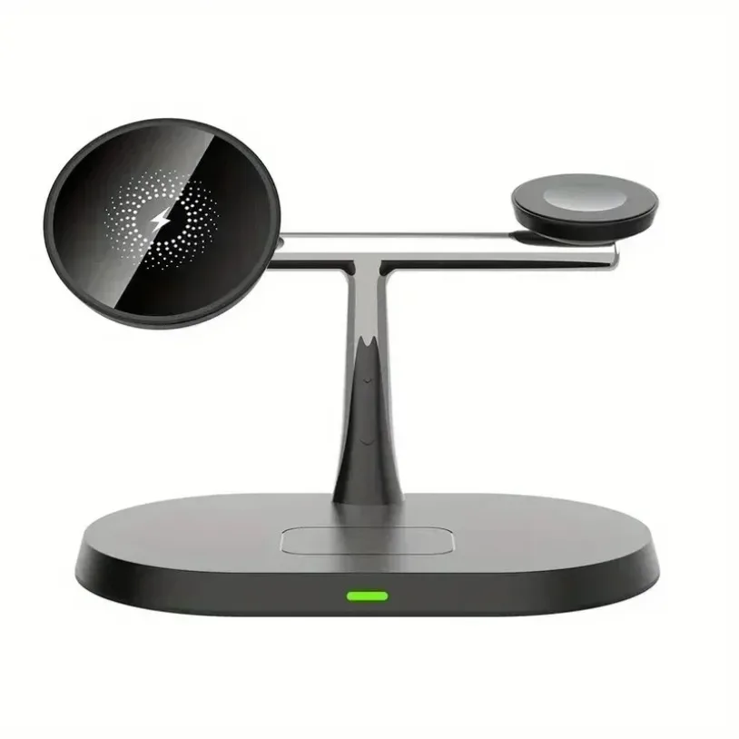 3 In 1 Opansten Magnetic Wireless Charger Stand For iPhone 17 16 15 14 13 12 Pro iWatch 10 9 Airprods 4 3 Fast Charging Station